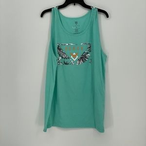 VEECE Pointed Aqua Sky Tank Top